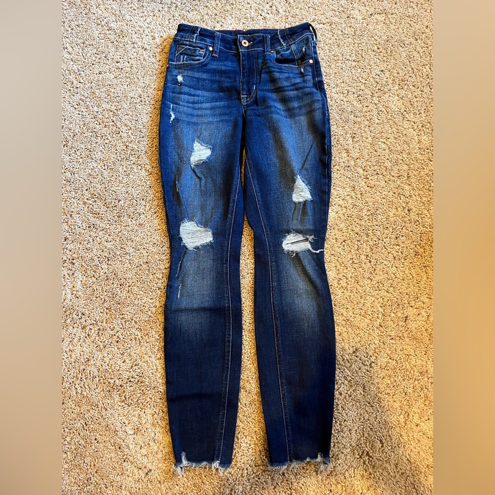 Edgely Distressed Skinny Jeans